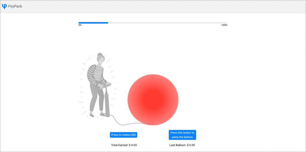 Balloon Analogue Risk Task (BART)