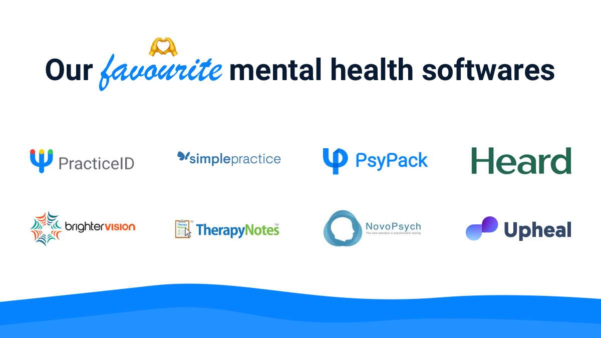 Best Mental Health Softwares